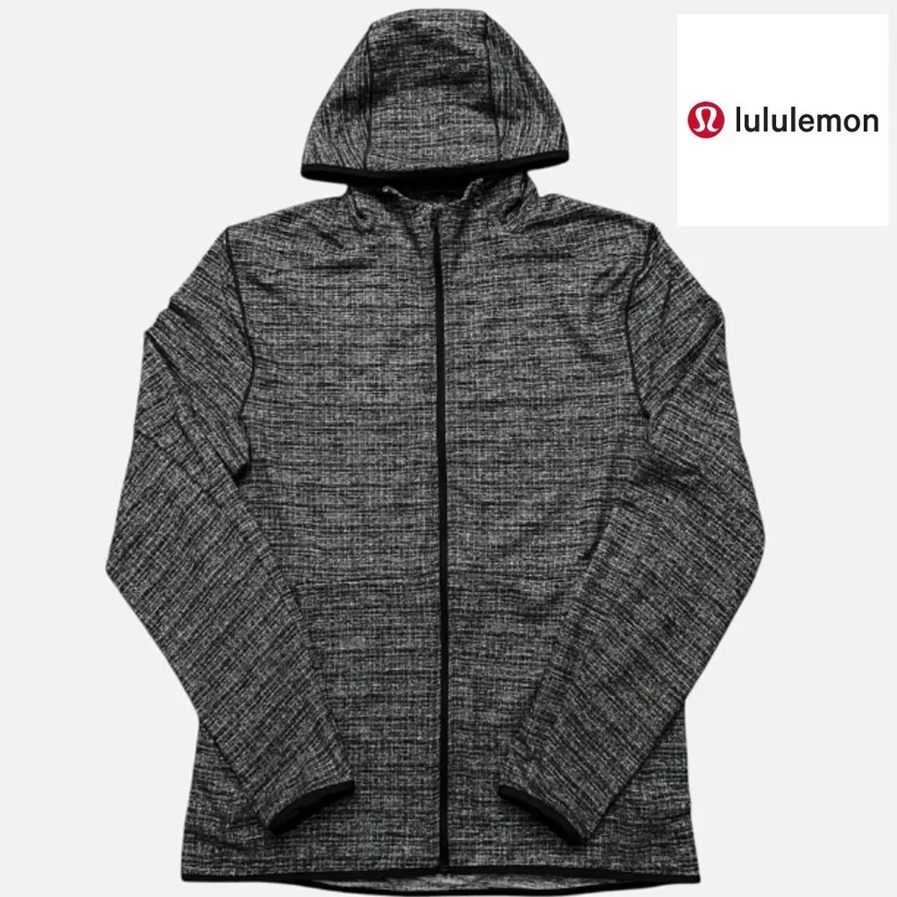 Lululemon Surge Warm Full Zip Hoodie Performance Stretch Men's Medium - Picture 2 of 2